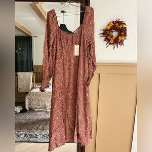 Brand new mauve dress with tags! Medium